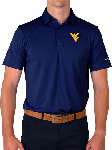 كولومبيا ويست فرجينيا UNIV GOLF الرجال خفيفة الوزن غولف بولو in Saudi Arabia