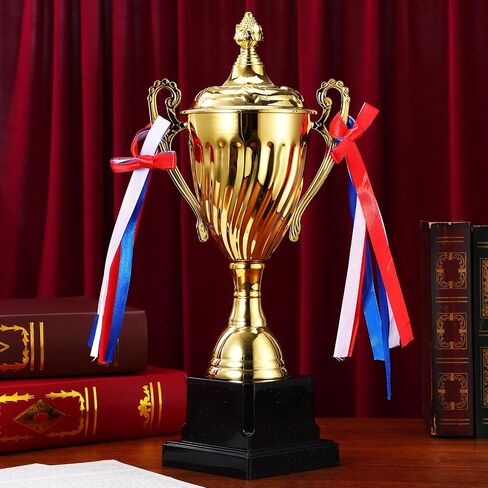 كأس Gatuida الكبير الكأس ، كأس جائزة المعادن للمسابقات الرياضية ، مباريات كرة القدم وكرة القدم ، 12.59 × 5.51 بوصة in Saudi Arabia