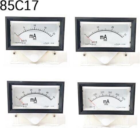 85C17 DC 1MA 5MA 20MA 30MA 50MA 100MA 200MA 300MA 500MA 1A 2A 3A 5A AMMETER AMMETER GAUGE 1PCS (12MA) in Saudi Arabia