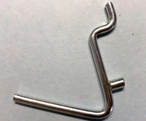 Trion Brand (20 Pack) Angle 1 1/2" Metal Peg Garage Hanger Hooks. 1/8 to 1/4 Inch Pegboard in Saudi Arabia