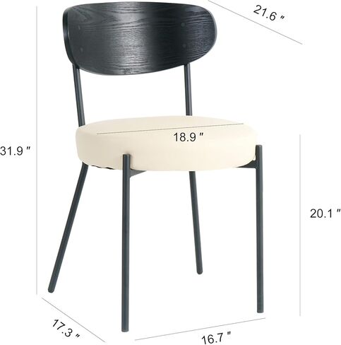Modern Grey Simple Teddy Velvet Dining Chair Upholstered Family Bedroom Stool Back Dressing, Black Round Table Set in Saudi Arabia