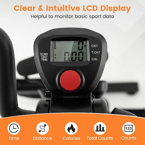 تدريبات Pedal Gymax للدراجة لكبار السن ، وآلة الساق الذراع اليدوية ولياقة الركبة مع التدليك ، ومراقبة LCD ، والارتفاع القابل للتعديل والطول للكلية ، ومعدات التمرين المنزلي للمسنين in Saudi Arabia
