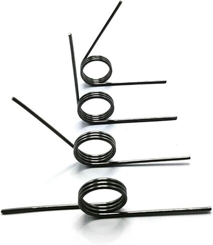 ربيع التواء الصغيرة على شكل V ، 10pcs v-spring ربيع سلك قطر 0.4 مم التواء التواء الصغير ربيع 180/120/90/60 درجة فولت من النوع الربيع المخصص 9 لفات (الحجم: 2.4 مم (6 لفات) ، النمط: in Kuwait