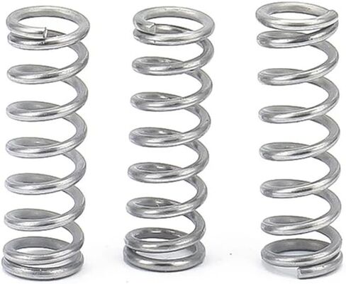 Compression Spring 10pcs 304 Stainless Steel Coil Springs Wire Dia 0.2mm OD 1.5-4mm Long 5-50mm Mini Return Spring(10mm) in Saudi Arabia