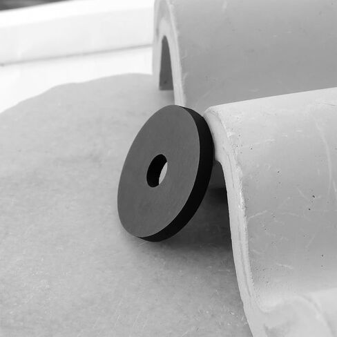 25pcs Rubber Flat Washers 1/4" ID x 1" OD x 1/8" Thickness EPDM Rubber Washers for Automotive Construction Electronics Marine Plumbing in Saudi Arabia
