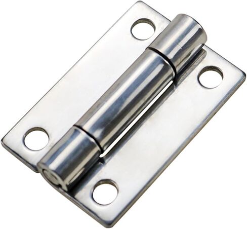304 Stainless Steel 60 * 40 Mm Thick Axle Polished Square Hinge 1Pcs in Saudi Arabia