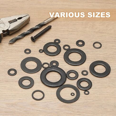 PATIKIL 9PCS M20 Stainless Steel Washers, M20x30x1mm Flat Washers Metal Crush Washer Metric Sealing Washers Assortment Kit 304 Stainless Steel Gasket Ring for Screws Bolts Automotive in Saudi Arabia