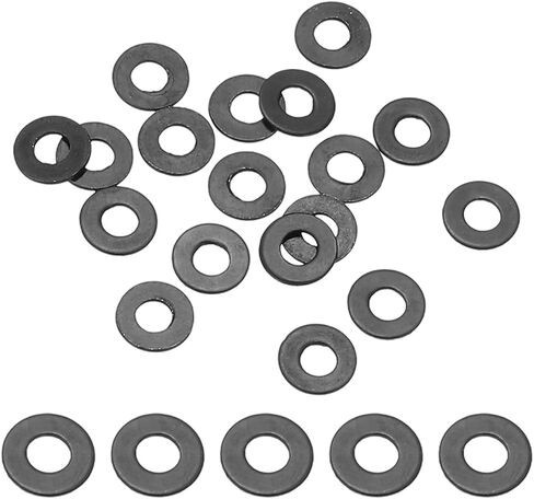 PATIKIL 9PCS M20 Stainless Steel Washers, M20x30x1mm Flat Washers Metal Crush Washer Metric Sealing Washers Assortment Kit 304 Stainless Steel Gasket Ring for Screws Bolts Automotive in Saudi Arabia