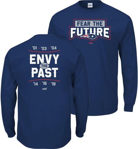 Fear The Future T-Shirt for New England Football Fans (SM-5XL) in Saudi Arabia