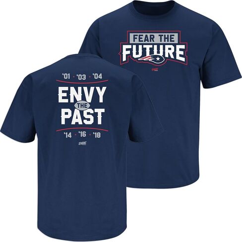Fear The Future T-Shirt for New England Football Fans (SM-5XL) in Saudi Arabia