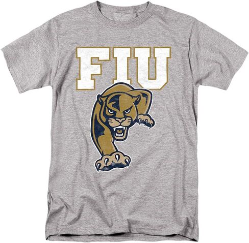 Florida International University Official Distressed Primary Unisex Adult T Shirt in Saudi Arabia