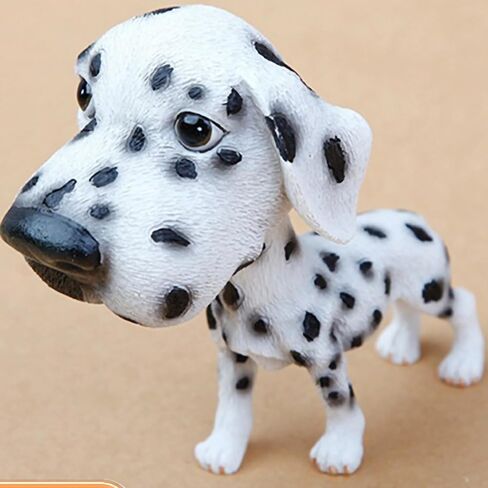 لطيف dalmatian bobblehead ، 2 "Dalmatian Dick Decor ، Dashboard Bobbleads ، حلي السيارات ، تمثال الكلاب لإكسسوارات السيارات in Kuwait