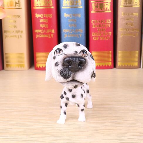 لطيف dalmatian bobblehead ، 2 "Dalmatian Dick Decor ، Dashboard Bobbleads ، حلي السيارات ، تمثال الكلاب لإكسسوارات السيارات in Kuwait