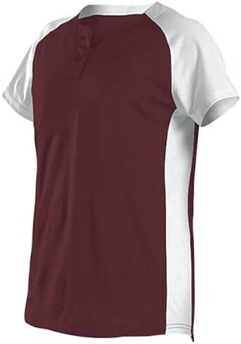 Alleson Athletic 522pdwg - Fastpitch Jersey Gir - L - Ml/Wh in Saudi Arabia