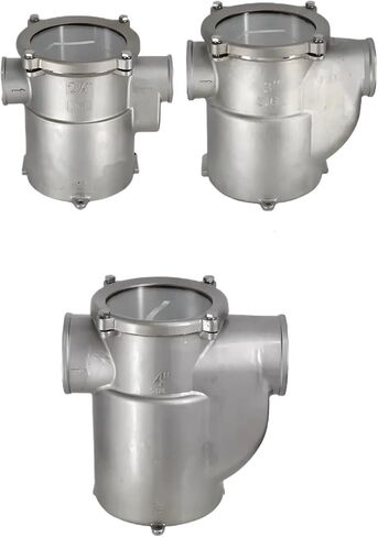 316 Stainless Steel Seawater Filter for Yacht & Speedboat Marine Engine Generator Set Air Conditioning Speedboat Marine Hardware(1 inch) in Saudi Arabia