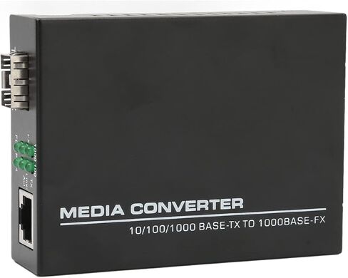 Multi Mode Fiber to Ethernet Media Converter G310 مادة معدنية اللون الأسود 1 X محول مع موصل SC للتحويل الكهروضوئي IEEE 802.3i بروتوكولات موصل RJ45 RJ45 in Saudi Arabia
