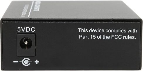 Multi Mode Fiber to Ethernet Media Converter G310 مادة معدنية اللون الأسود 1 X محول مع موصل SC للتحويل الكهروضوئي IEEE 802.3i بروتوكولات موصل RJ45 RJ45 in Saudi Arabia