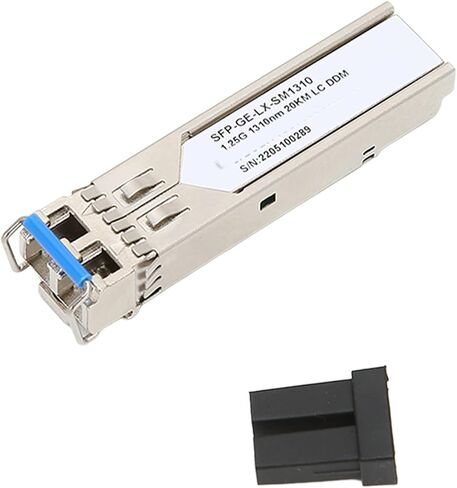 Keenso 1.25G SFP Optical Module 1310nm 20KM Transmission Distance LC Gigabit Module for Servers Silver 1.25G SFP Transceiver for Fiber Optic Equipment in Saudi Arabia