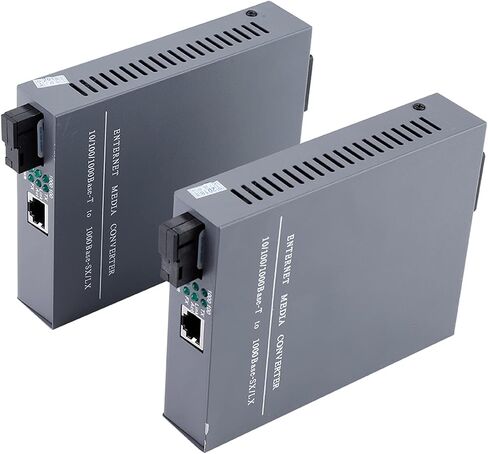 High Speed Gigabit Fiber Converter with Ethernet Port of 10/100/1000m, Ideal for Network Expansion Projects in Saudi Arabia