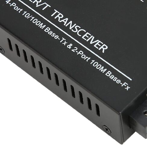 جهاز إرسال الألياف المدمج Keenso مع منفذ SC لتمديد شبكة Ethernet السريع ، والتوصيل والتشغيل ، ومؤشر LED لمراقبة الشبكة ، والمواد المعدنية (قابس الولايات المتحدة) in Saudi Arabia