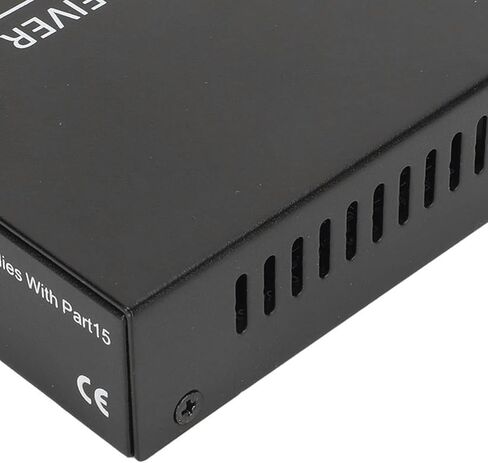 Keenso واحد الألياف الوضع الفردي مستقبلي الألياف Ethernet بنيت 1000 ميجابت في الثانية SC المنفذ البصري جهاز الإرسال والاستقبال البصري 100‑240V لشبكة تمديد (قابس الولايات المتحدة) in Saudi Arabia