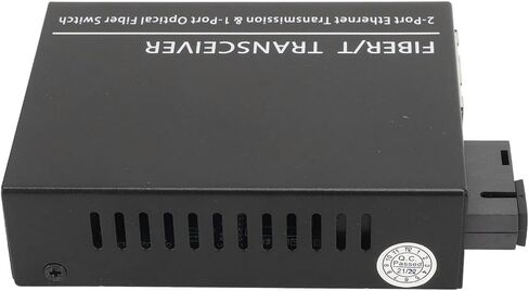 Keenso واحد الألياف الوضع الفردي مستقبلي الألياف Ethernet بنيت 1000 ميجابت في الثانية SC المنفذ البصري جهاز الإرسال والاستقبال البصري 100‑240V لشبكة تمديد (قابس الولايات المتحدة) in Saudi Arabia