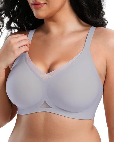 Plunge Bras for Women No Underwire Wireless Deep V Bralettes Soft T Shirt Sleep Bra with Bra Extenders Black S in Saudi Arabia