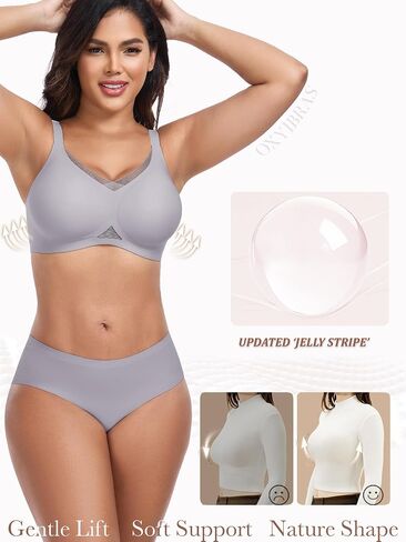 Plunge Bras for Women No Underwire Wireless Deep V Bralettes Soft T Shirt Sleep Bra with Bra Extenders Black S in Saudi Arabia