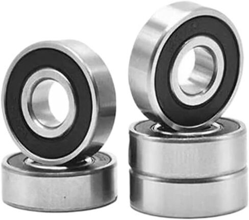 10PCS ABEC-5 626 2RS 626RS 626-2RS 626 RS 6 * 19 * 6 mm Double Rubber Seal Deep Groove Ball Bearings(ABEC 1) in Saudi Arabia
