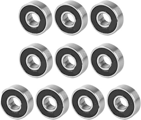 10PCS ABEC-5 626 2RS 626RS 626-2RS 626 RS 6 * 19 * 6 mm Double Rubber Seal Deep Groove Ball Bearings(ABEC 1) in Saudi Arabia