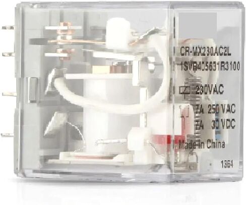 الترحيل الكهرومغناطيسي CR-MX024DC2L CR-MX230AC2L MY2NJ DC12V DC24V AC110V AC220V 8FEET 1PCS (CR-MX024DC2L DC24V) in Saudi Arabia