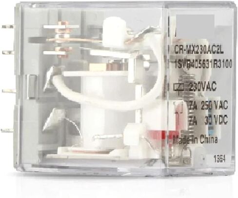 الترحيل الكهرومغناطيسي CR-MX024DC2L CR-MX230AC2L MY2NJ DC12V DC24V AC110V AC220V 8FEET 1PCS (CR-MX024DC2L DC24V) in Saudi Arabia
