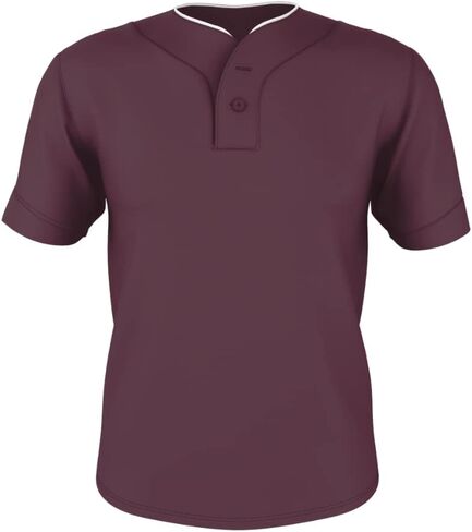 Alleson Athletic 52MTHJ - Two Button Mesh BaseB - 3XL - ML/WH in Saudi Arabia