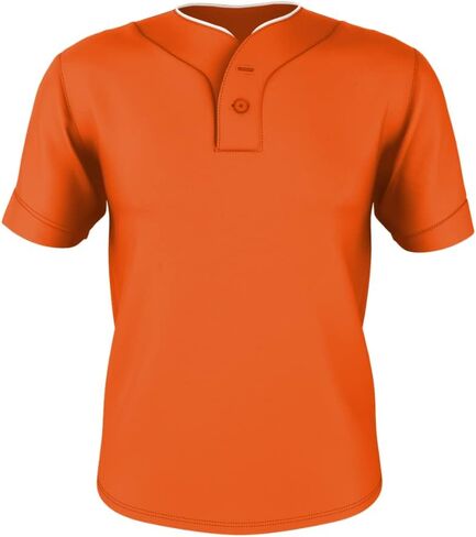 Alleson Athletic 52MTHJ - Two Button Mesh Baseb - S - BO/WH in Saudi Arabia