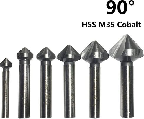 الأدوات 4.5-40mm HSSCO 3 Flute 90 درجة شامرف in Saudi Arabia
