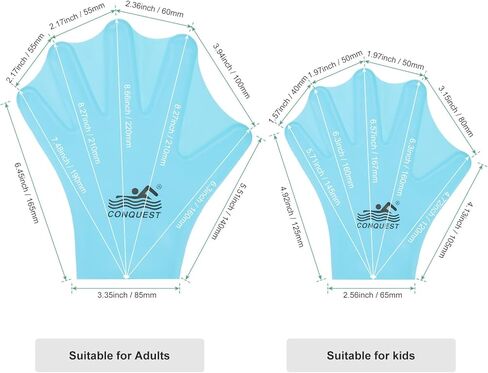 قفازات السباحة السيليكون Webbed Swim Gloves نوع إصبع الضفدع من نوع القفازات التدريب على مقاومة الماء للسباحة/الغوص/التمارين الرياضية المائية in Kuwait