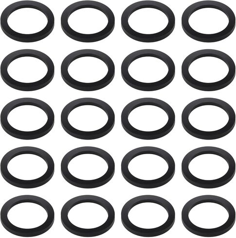 20PCS Black Rubber Flat Washers 32mm OD 24mm ID 3mm Thickness M24 Flat Washers for Water Butt Tap Faucet Pipe Valve Water Pipe Hose Bolt in Saudi Arabia