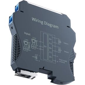 DC24V DC Signal Isolator 4-20mA 0-10V 0-5V 1-5V Analog Signal Isolator 1 in 1 Out 1 in 2 Out 2 in 2 Out(0-20MA_Input 0-10MA) in Kuwait