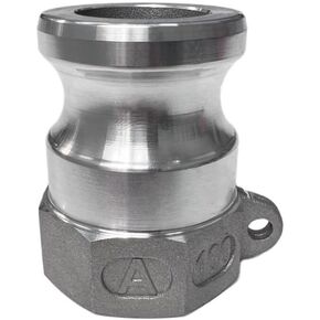Aluminum Type A Cam and Groove Couplings / 6-Inch Quick Connect & Disconnect Fittings/Hose Camlock Fittings-6" Male Camlock Adapter x 6" Female NPT Thread (6") in Kuwait