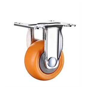 4pcs 1.5 Inches 38mm Heavy Duty 120kg Orange Swivel Castor Wheels Trolley Furniture Caster Rubber(F15) in Saudi Arabia