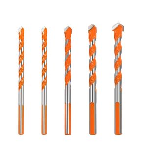5PCS Drill Bits Set Multifunctional Concrete Tile Glass Ceramic Brick Wood Plastic 6/8/10/12mm Carbide Tipped Bit(12mm(5PCS)) in Saudi Arabia
