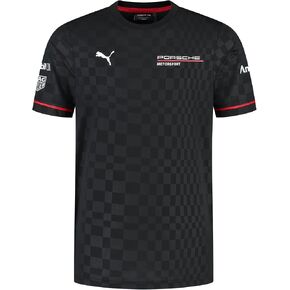 PUMA Porsche Motorsport Men's Team Tshirt - Black in Saudi Arabia