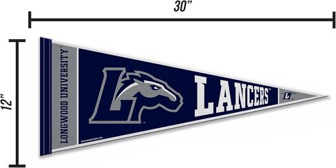 Rico Industries NCAA Longwood Lancers 12 "× 30" in Saudi Arabia