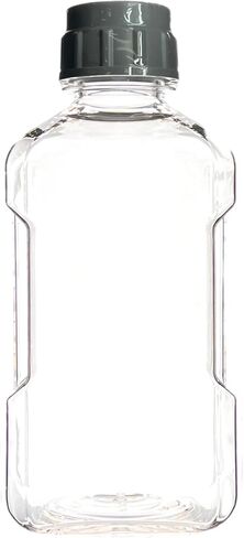 EISCO-حزمة من 24 ، 500 مل من زجاجات الوسائط PETG مع أغطية HDPE ، غير ستيري ، مربعة ، مقاومة للتسرب ، واضحة للعبث ، ومختبر ، مثالية للكواشف المختبرية ، المخازن المؤقتة ومعالجة الأدوية الحيوية in Kuwait