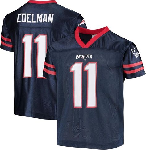 Julian Edelman New England Patriots #11 Navy Blue Youth Home Player Jersey in Saudi Arabia