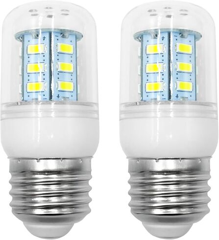 لمبة الثلاجة KEI D34L 5304511738 ، 3.5W 110V-130V مصابيح مصباح LED متوافقة مع ثلاجة فريجيديير ، استبدال لمصباح الأجهزة ، الضوء الأبيض ، 2 عبوة in Kuwait