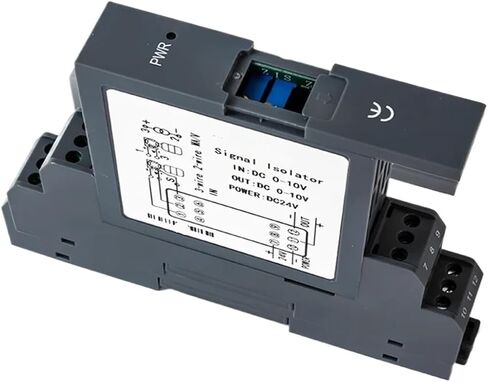 Signal Isolator 0-75mV 0-10V 0-5V to 4-20mA 0-10mA 0-20mA Analog Signal Isolator 1 in 1 Out 1 in 2 Out DC24V Signal Converter(0-75MV_Output 0-10MA) in Kuwait