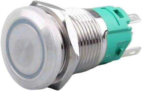5Pcs 12mm 16mm 19mm 22mm 25mm Metal Push Button Switch Protection Cover Silicone Waterproof Dust Cap(19mm) in Saudi Arabia