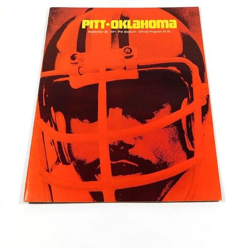 1971 أوكلاهوما في برنامج كرة القدم في كلية بيتسبرغ 9-25-71-برامج اتحاد كرة القدم الأميركي in Saudi Arabia