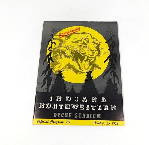 1952 برنامج Northwestern vs College College Football 10-25-52-برامج الكلية in Saudi Arabia